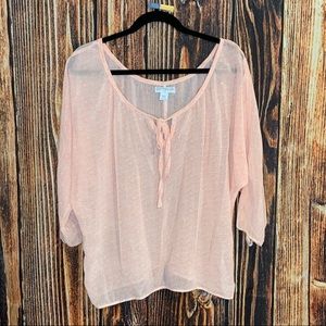 ⛱ Cotton On Sheer Blouse